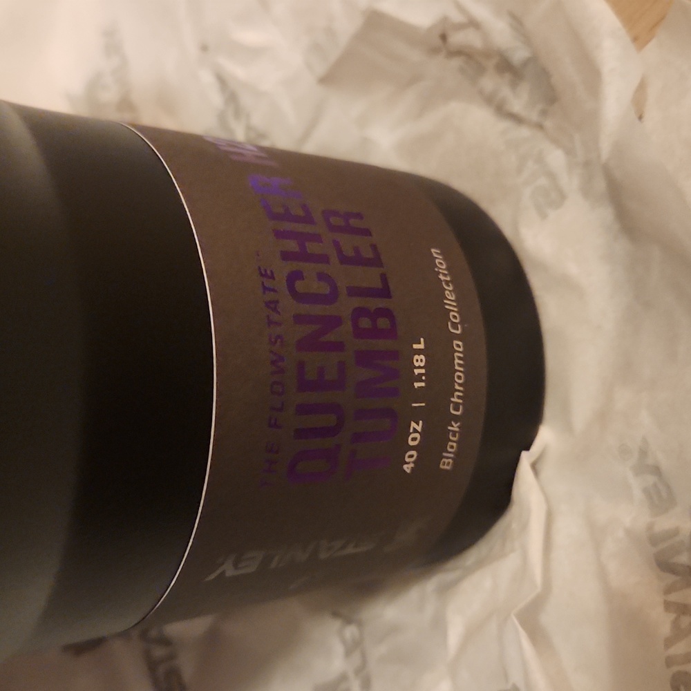 Stanley Black Chroma Tumbler 40oz. NIP - Picture 2 of 5